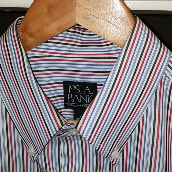 JOS A BANK SHIRT (TRAVELER'S COLLECTION) - Picture 2 of 3